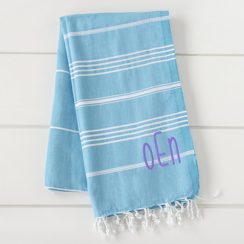 Cathys Concepts Personalized 100 Cotton Beach Towel Wayfair